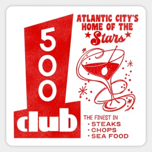 Defunct The 500 Club Atlantic City, NJ Magnet